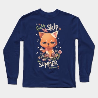 Skip Spring Allergic Cat Long Sleeve T-Shirt